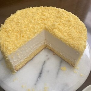 お手軽♪ドゥーブルフロマージュ風チーズケーキ